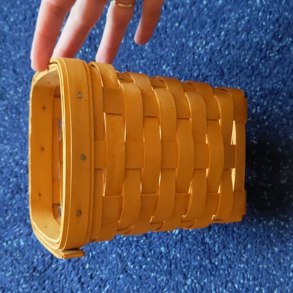 1998 Longaberger Basket, 4x6, authentic/ signed vintage/ stamped/ spoon/ Y2K - Picture 4 of 8